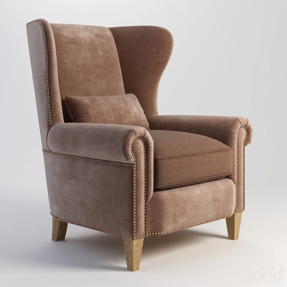 GRAMERCY HOME - MALONNE ARMCHAIR 602.012-V03 / F02